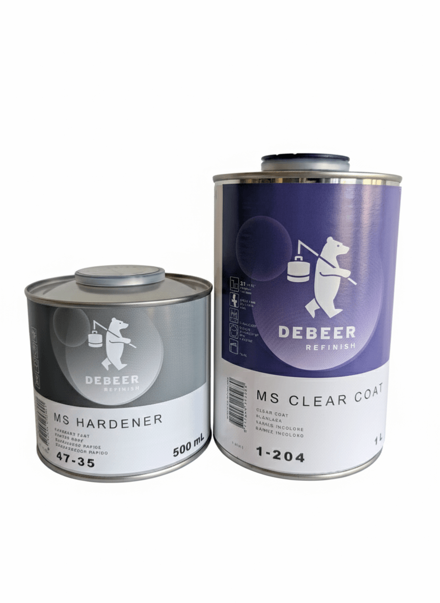 DeBeer MS Clear Coat bezf. lak set 1L+0,5l tužidlo