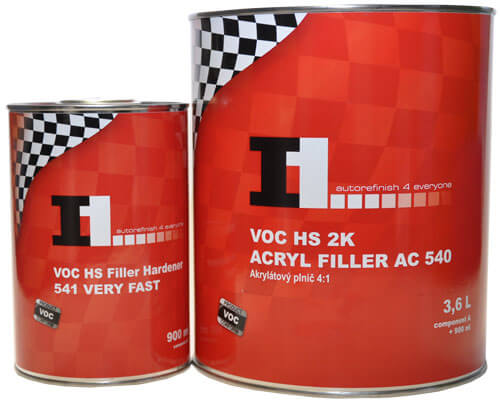 I1 VOC HS 2K Akrylový plnič 3,6L+0,9L tužidlo